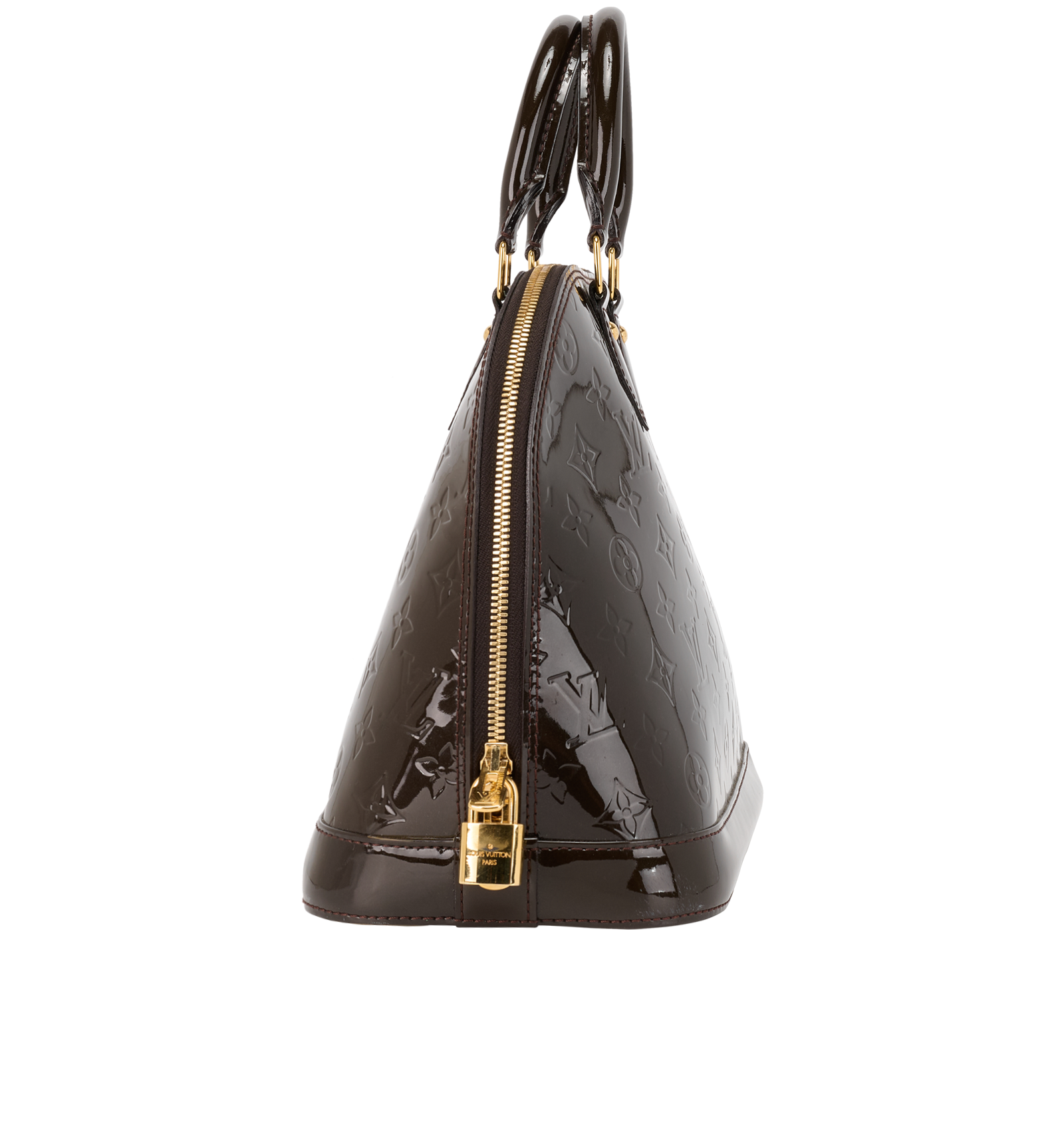 Alma MM, &pound;695, Handbags, Brown, Leather, Bottom view